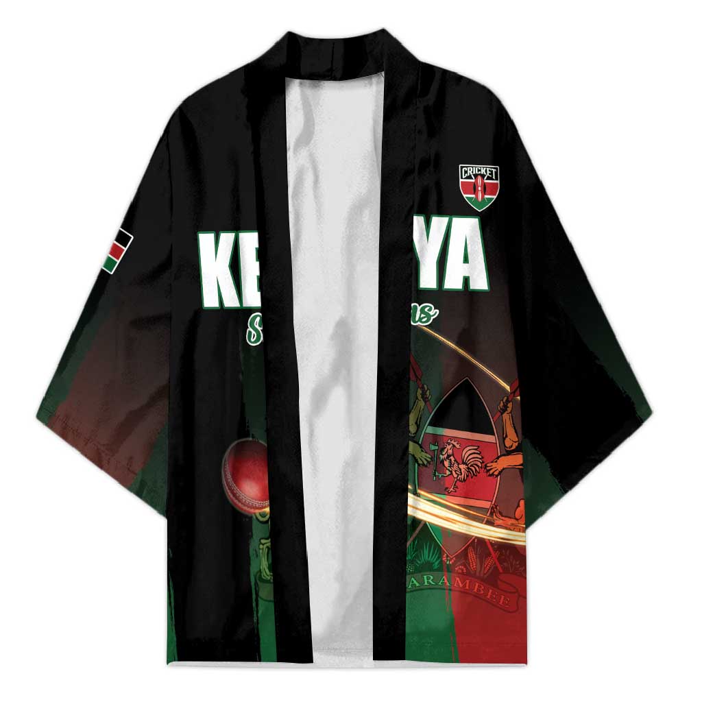 Custom Kenya Cricket Kimono Go Simbas Go