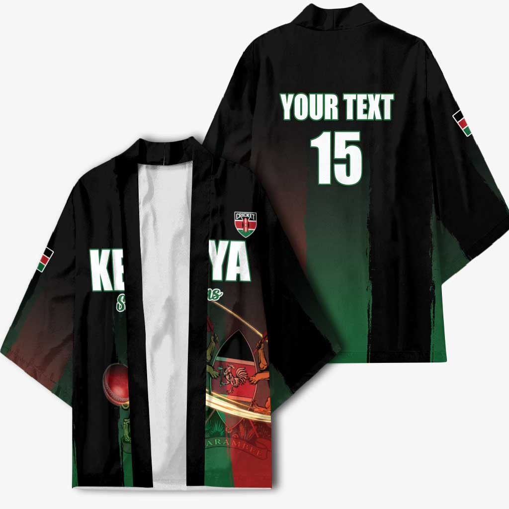 Custom Kenya Cricket Kimono Go Simbas Go