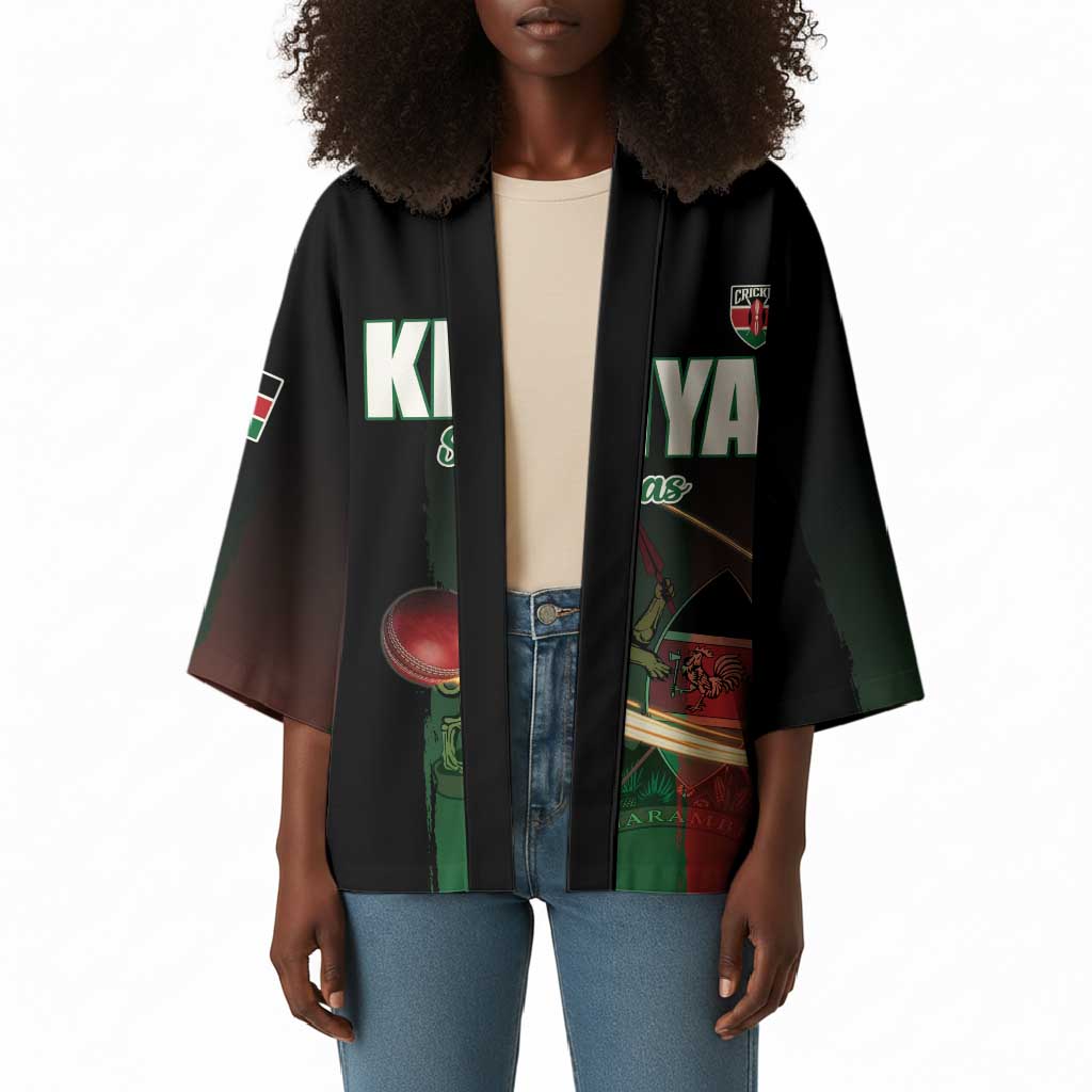 Custom Kenya Cricket Kimono Go Simbas Go