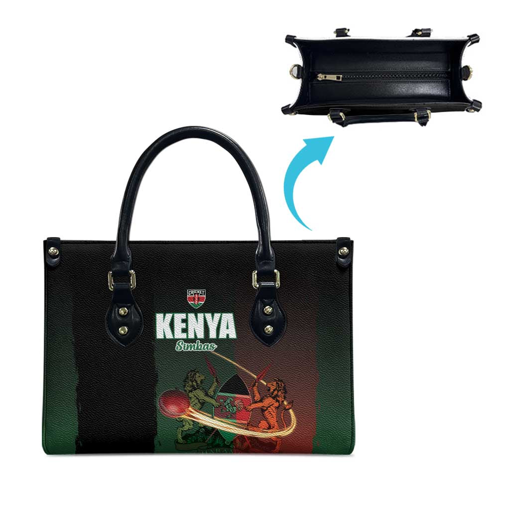 Kenya Cricket Leather Bag Go Simbas Go