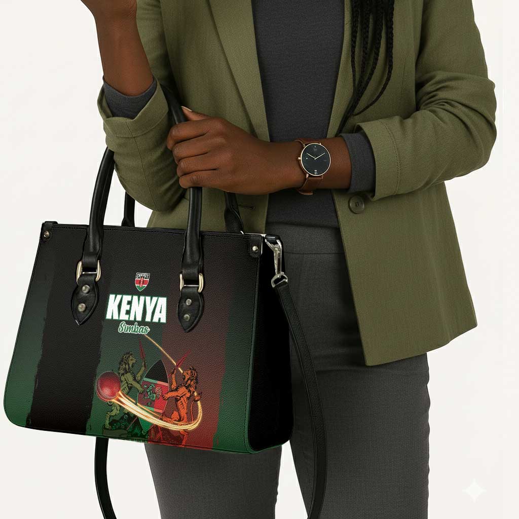 Kenya Cricket Leather Bag Go Simbas Go