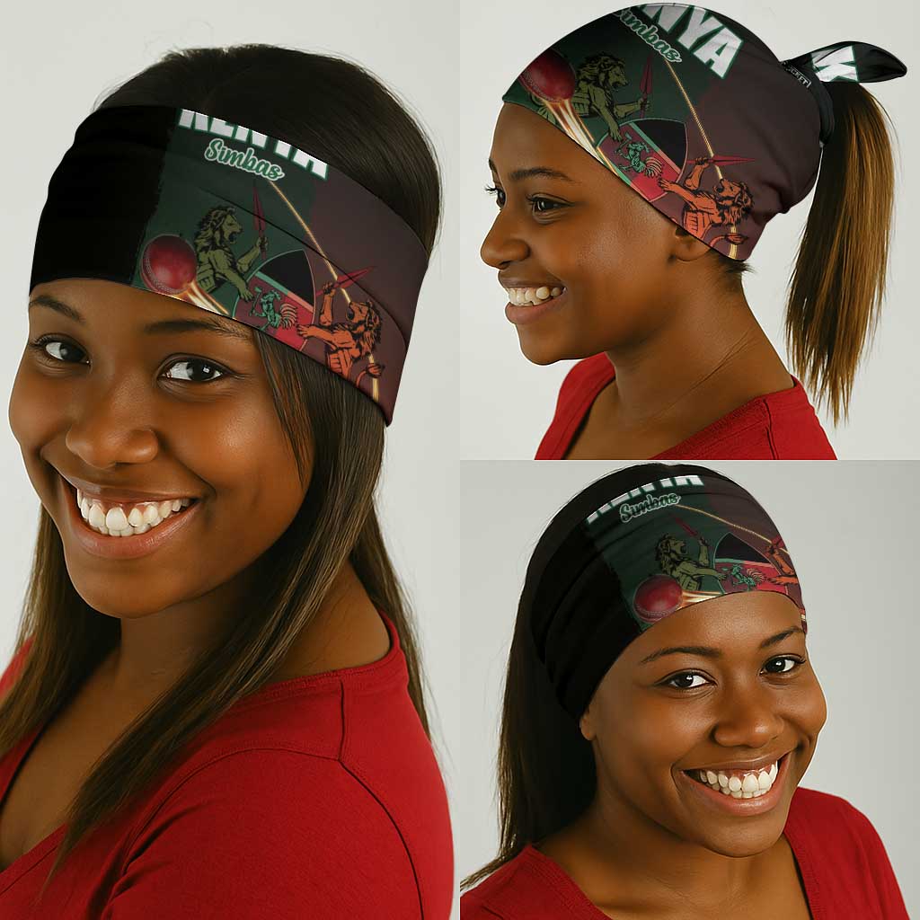 Kenya Cricket Neck Gaiter Come On Simbas LT15