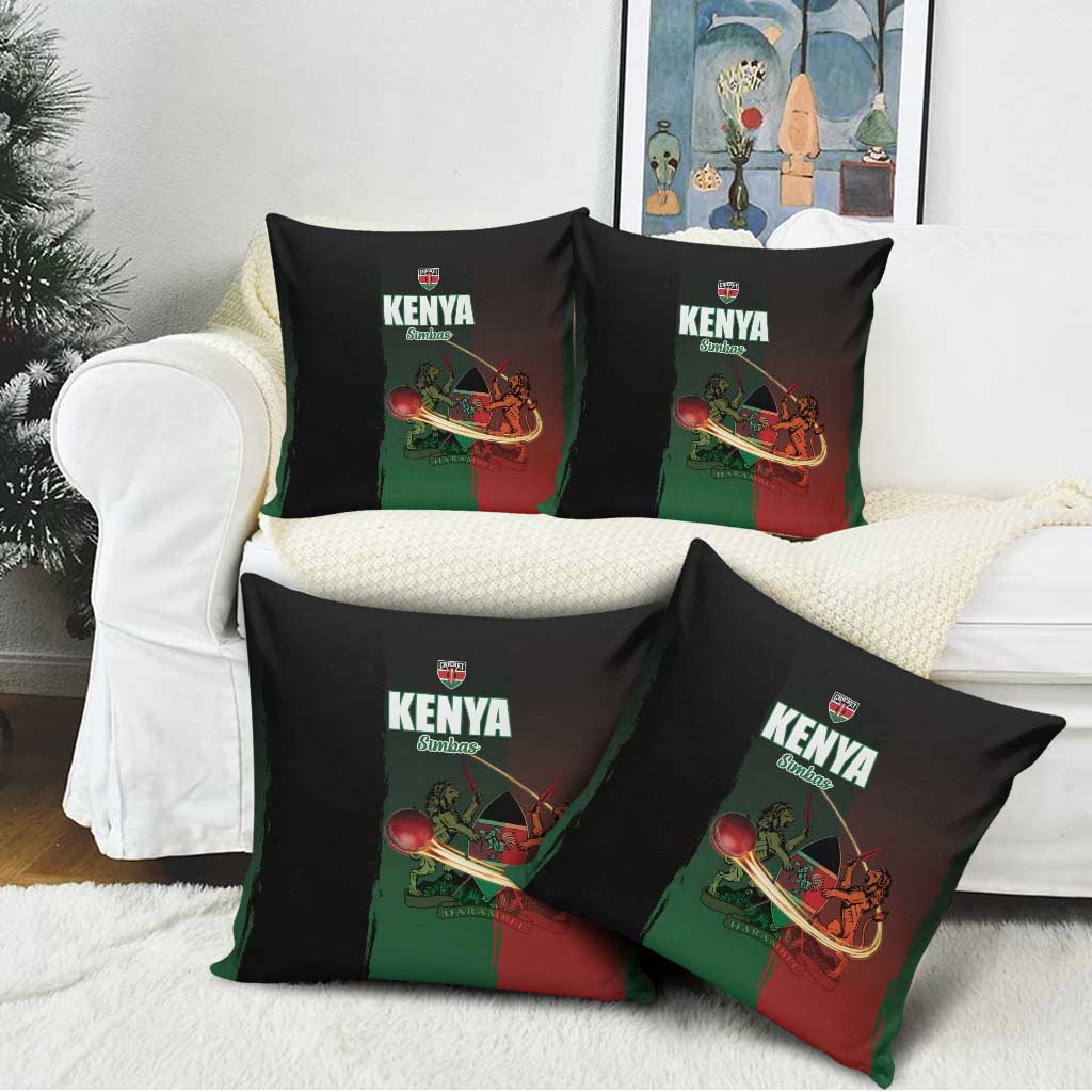 Kenya Cricket Pillow Cover Go Simbas Go