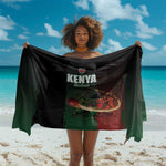 Kenya Cricket Sarong Come On Simbas - African Pride