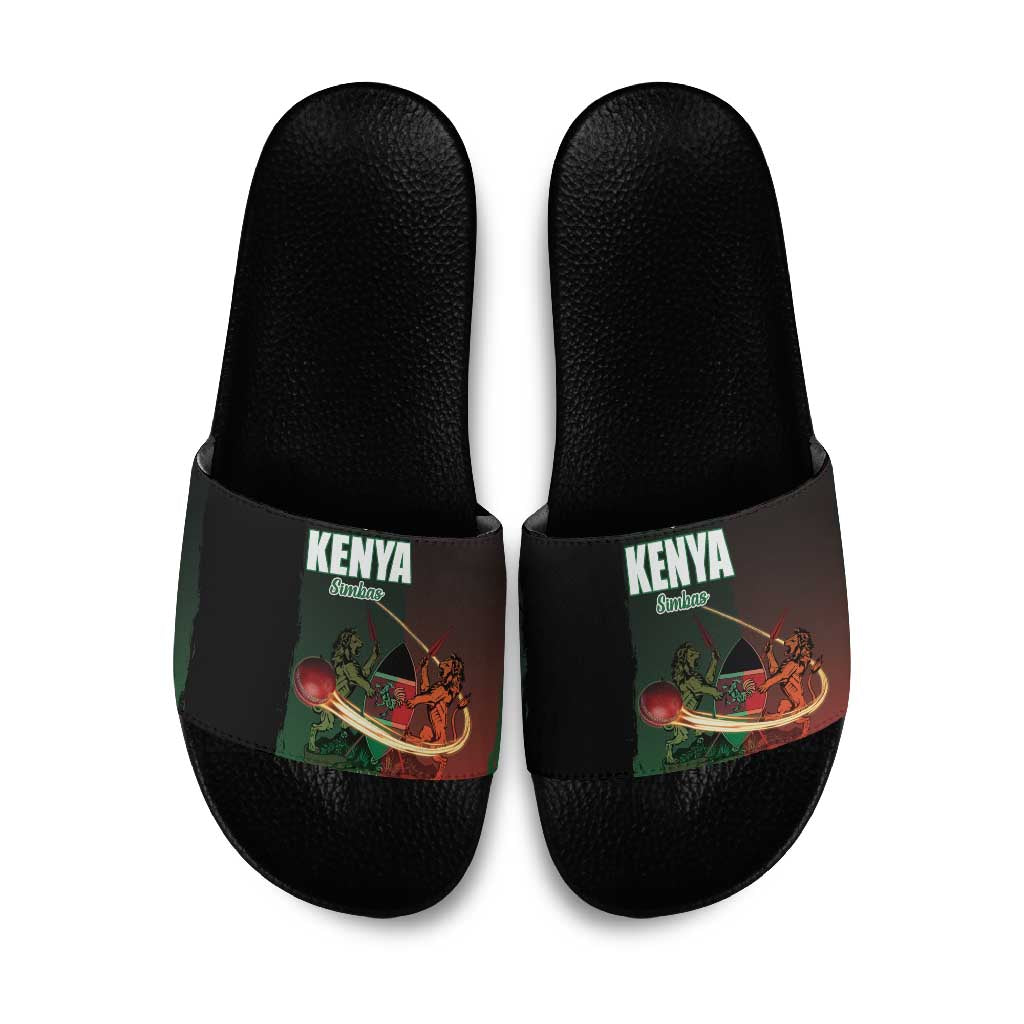 Kenya Cricket Slide Sandals Go Simbas Go