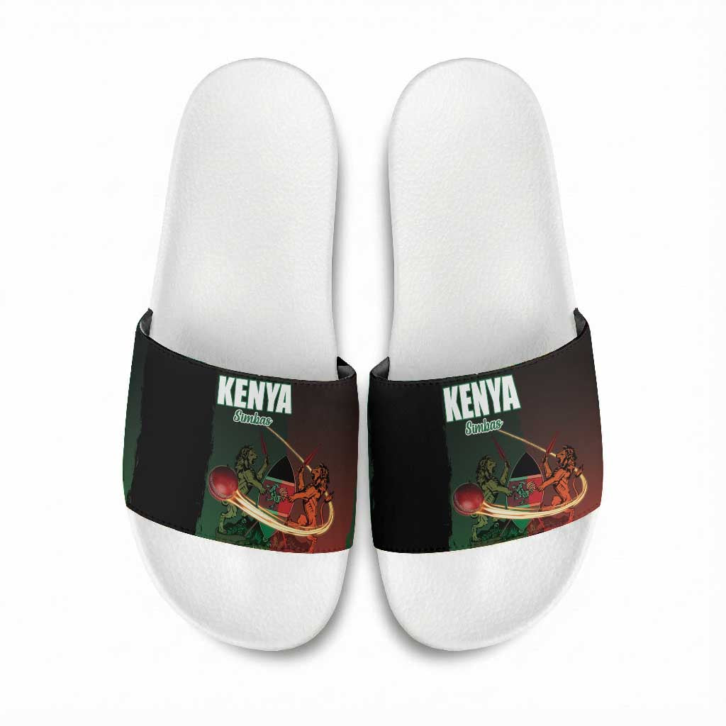 Kenya Cricket Slide Sandals Go Simbas Go