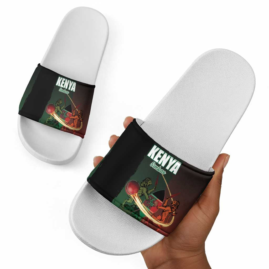 Kenya Cricket Slide Sandals Go Simbas Go