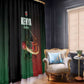 Kenya Cricket Window Curtain Come On Simbas - African Pride