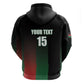 Custom Kenya Cricket Zip Hoodie Come On Simbas - African Pride