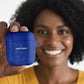 Cape Verde Football AirPods Case Come On Tubaroes Azuis - Blue