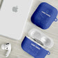 Cape Verde Football AirPods Case Come On Tubaroes Azuis - Blue
