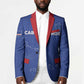 Custom Cape Verde Football Blazer Come On Tubaroes Azuis - Blue