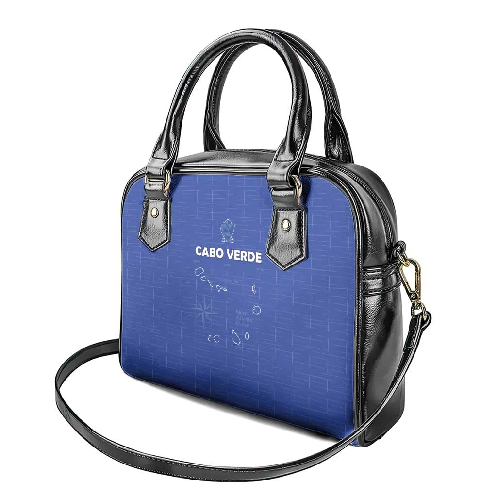 Cabo Verde Football Shoulder Handbag Go Tubaroes Azuis Go - Blue - African Pride