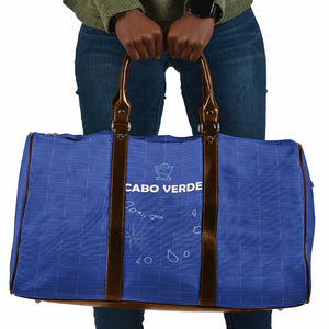 Cape Verde Football Travel Bag Come On Tubaroes Azuis - Blue