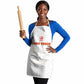 Cape Verde Football Apron Come On Tubaroes Azuis - White