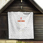 Cabo Verde Football Quilt Go Tubaroes Azuis Go - White - African Pride