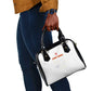 Cabo Verde Football Shoulder Handbag Go Tubaroes Azuis Go - White - African Pride