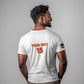 Custom Cabo Verde Football T shirt Go Tubaroes Azuis Go - White - African Pride