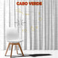 Cabo Verde Football Window Curtain Go Tubaroes Azuis Go - White - African Pride