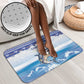 Cape Verde Football Christmas Bathroom Set Feliz Natal Tubaroes Azuis