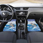 Afro Chirstmas Cabo Verde Football Personalized Car Mats Allez Tubaroes Azuis - African Pride