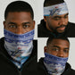 Afro Chirstmas Cabo Verde Football Neck Gaiter Allez Tubaroes Azuis - African Pride