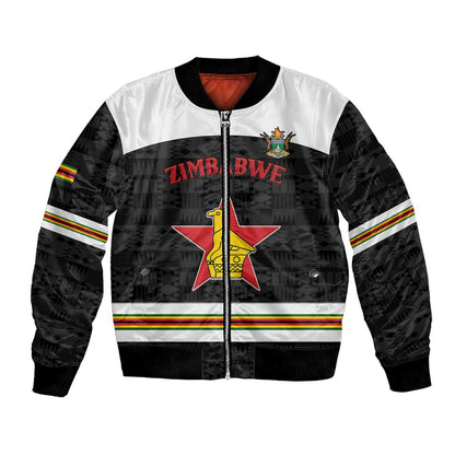 Custom Hockey Zimbabwe Bomber Jacket Hatirohwe - We don’t lose - African Pride