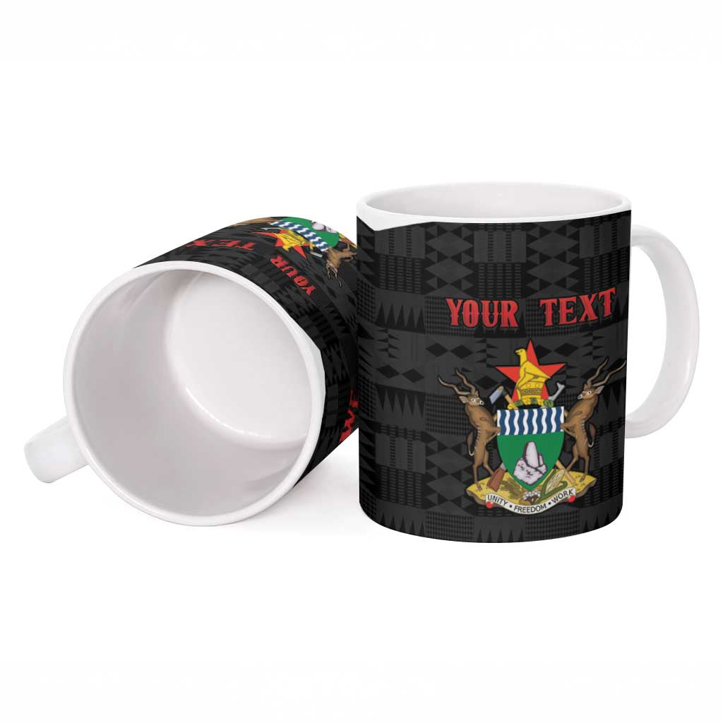 Custom Hockey Zimbabwe Ceramic Mug Go Champions