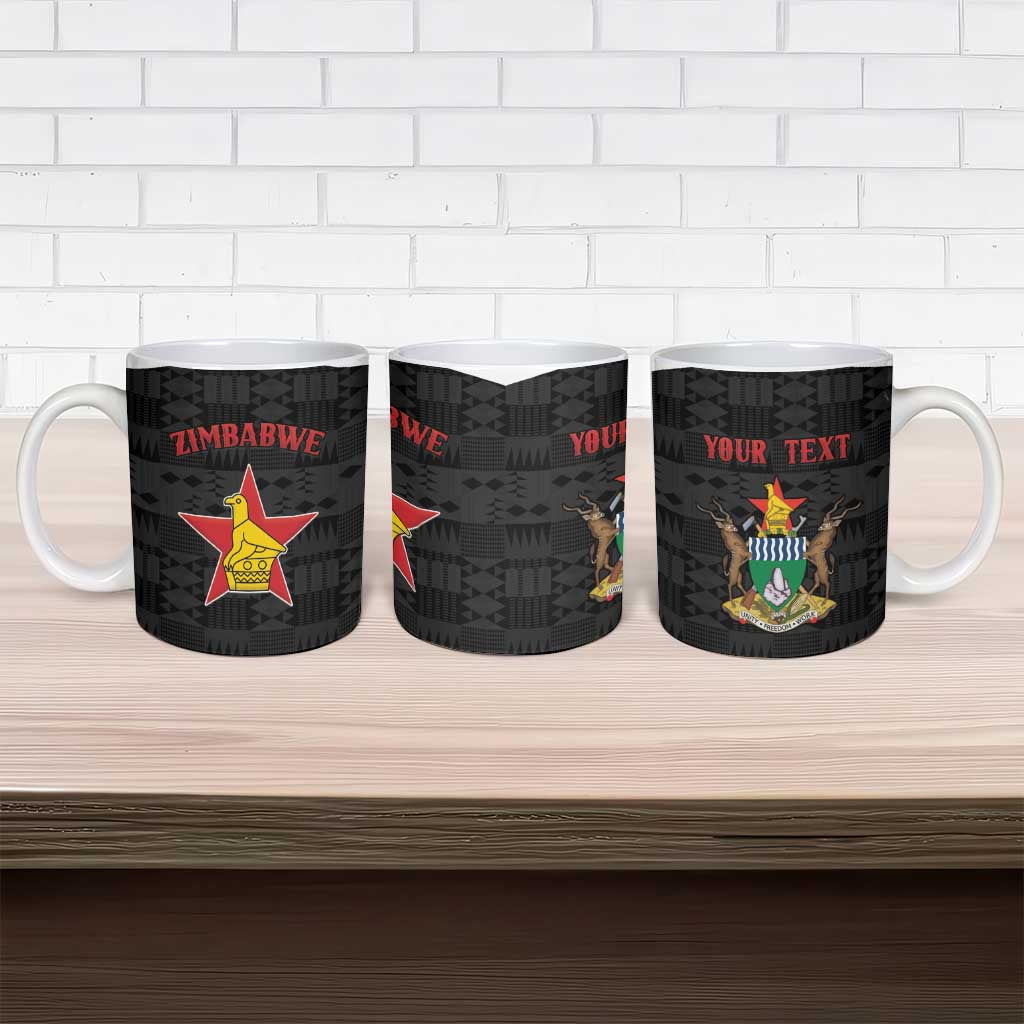Custom Hockey Zimbabwe Ceramic Mug Go Champions
