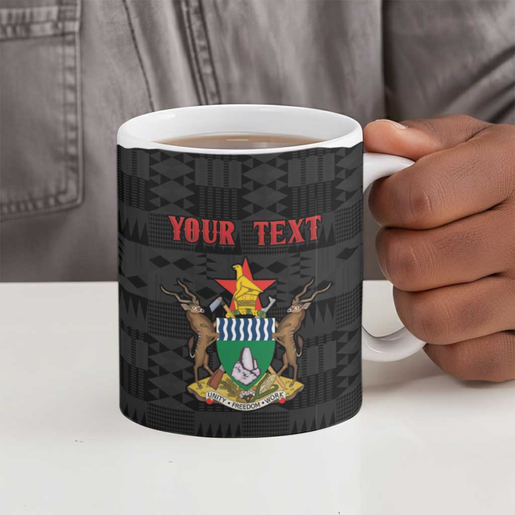 Custom Hockey Zimbabwe Ceramic Mug Go Champions