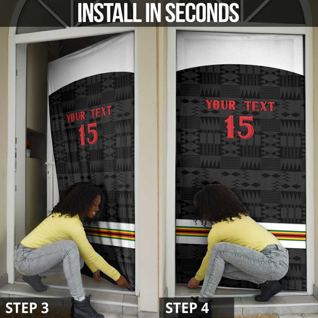 Custom Hockey Zimbabwe Door Cover Go Champions