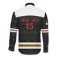 Custom Hockey Zimbabwe Long Sleeve Button Shirt Hatirohwe - We don’t lose - African Pride