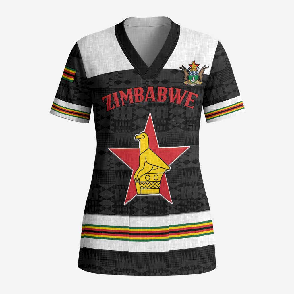 Custom Hockey Zimbabwe Scrub Top Hatirohwe - We don’t lose - African Pride
