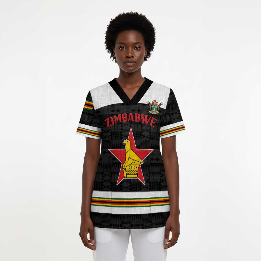 Custom Hockey Zimbabwe Scrub Top Hatirohwe - We don’t lose - African Pride