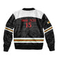 Custom Hockey Zimbabwe Sleeve Zip Bomber Jacket Hatirohwe - We don’t lose - African Pride