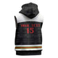 Custom Hockey Zimbabwe Sleeveless Zip Hoodie Hatirohwe - We don’t lose - African Pride