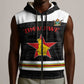 Custom Hockey Zimbabwe Sleeveless Zip Hoodie Hatirohwe - We don’t lose - African Pride