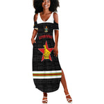 Custom Hockey Zimbabwe Summer Maxi Dress Hatirohwe - We don’t lose - African Pride