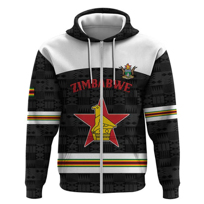 Custom Hockey Zimbabwe Zip Hoodie Hatirohwe - We don’t lose - African Pride