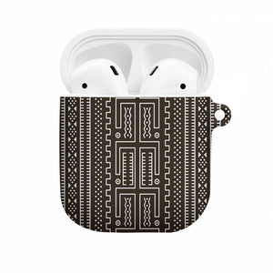 Mali Mud Cloth AirPods Case Bogolanfini Pattern