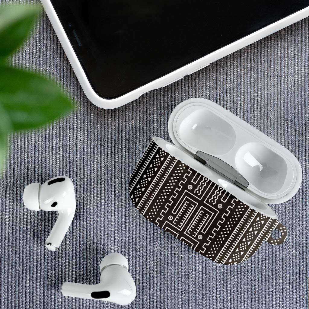 Mali Mud Cloth AirPods Case Bogolanfini Pattern