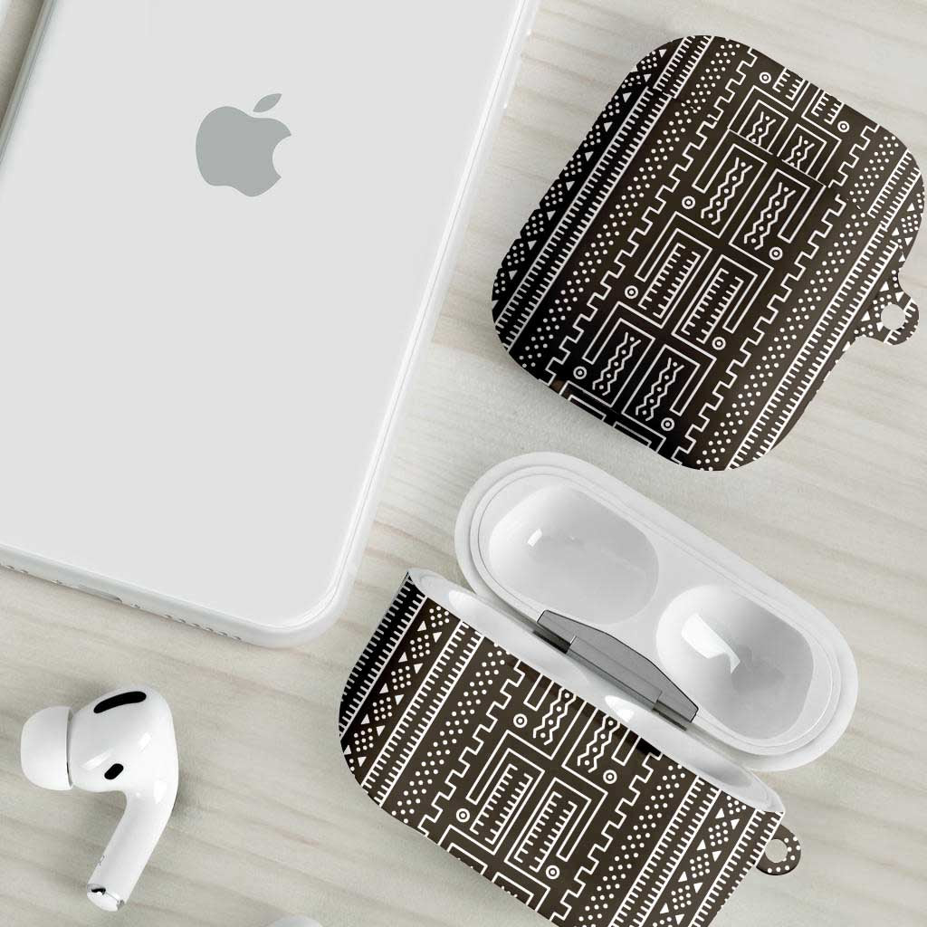 Mali Mud Cloth AirPods Case Bogolanfini Pattern