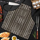 Mali Mud Cloth Apron Bogolanfini Pattern
