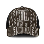 Mali Mud Cloth Bogolanfini Pattern Baseball Net Cap - African Pride
