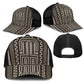 Mali Mud Cloth Bogolanfini Pattern Baseball Net Cap - African Pride