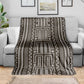 Mali Mud Cloth Bogolanfini Pattern Blanket - African Pride