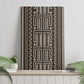 Mali Mud Cloth Bogolanfini Pattern Canvas Wall Art - African Pride