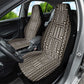 Mali Mud Cloth Bogolanfini Pattern Car Seat Cover - African Pride