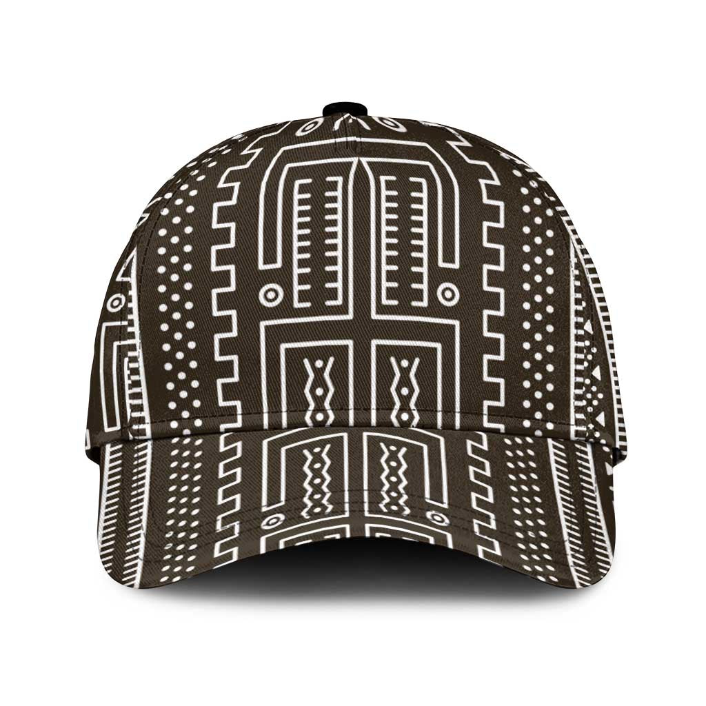 Mali Mud Cloth Bogolanfini Pattern Classic Cap - African Pride