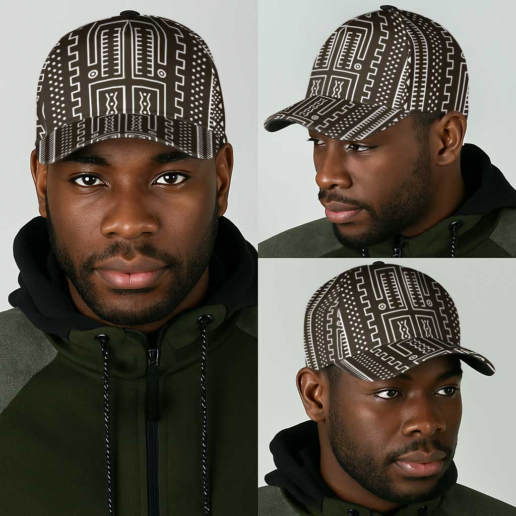 Mali Mud Cloth Bogolanfini Pattern Classic Cap - African Pride